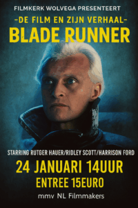 bladerunner, filmposter, film en zijn verhaal, ridley scott, harrison ford