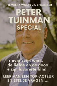 Peter Tuinman, top-acteur, legende