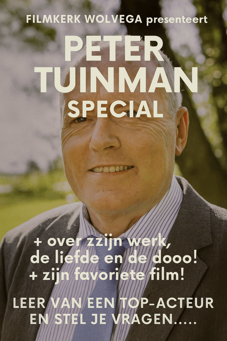 Peter Tuinman, top-acteur, legende