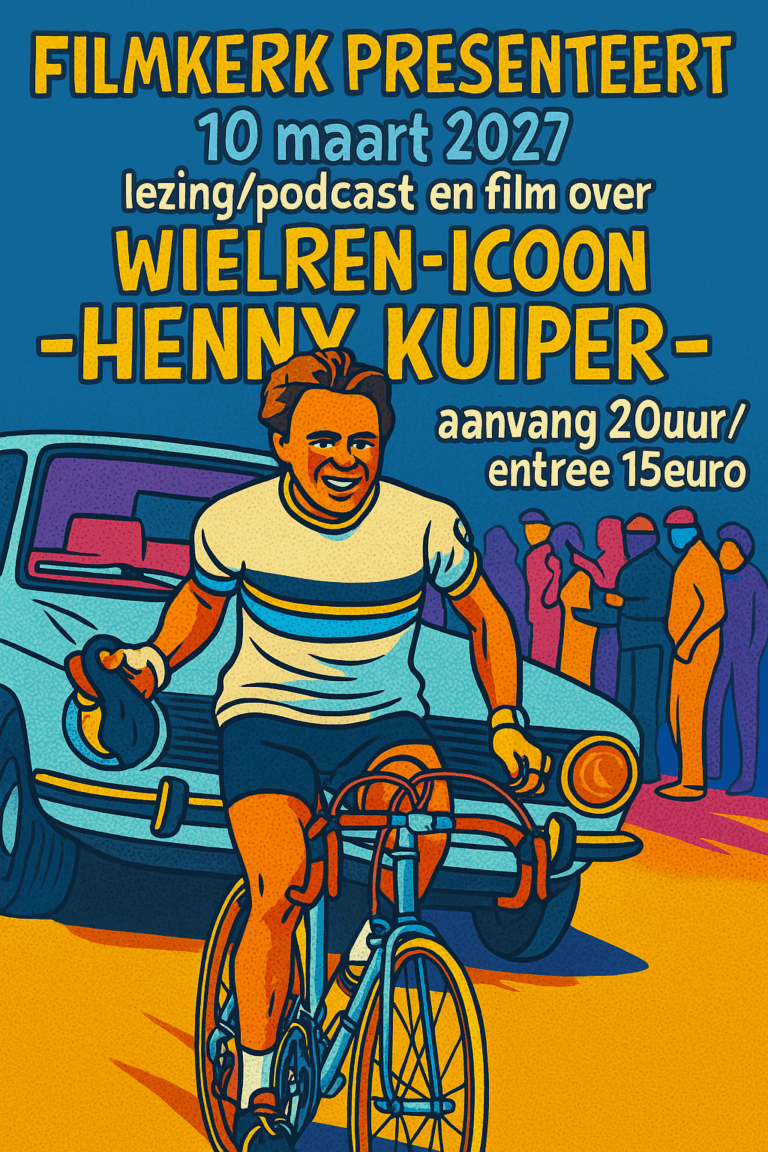 Hennie Kuiper, wielren icoon, lezing, podcast en film