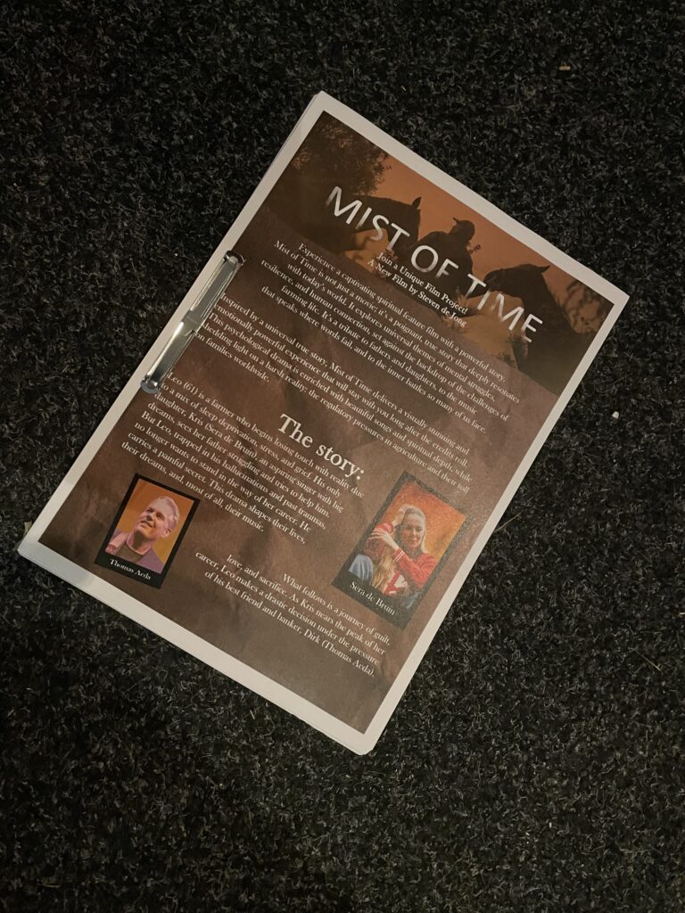 Samen in gesprek, mist of time, land van hoop, suïcide preventie