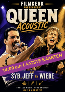 Queen, syb, wiebe, jeff, filmkerk laatste kaarten